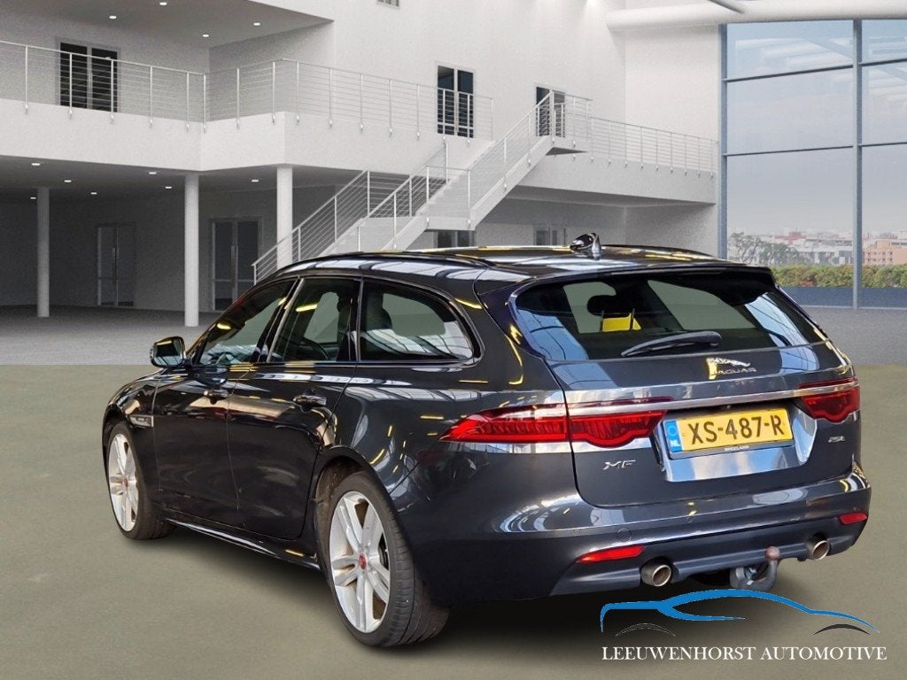 Jaguar XF Sportbrake 2.0t Premium Sport Edition NL-dealer au, Auto's, Dealer onderhouden, Achterwielaandrijving, Gebruikt, 4 cilinders