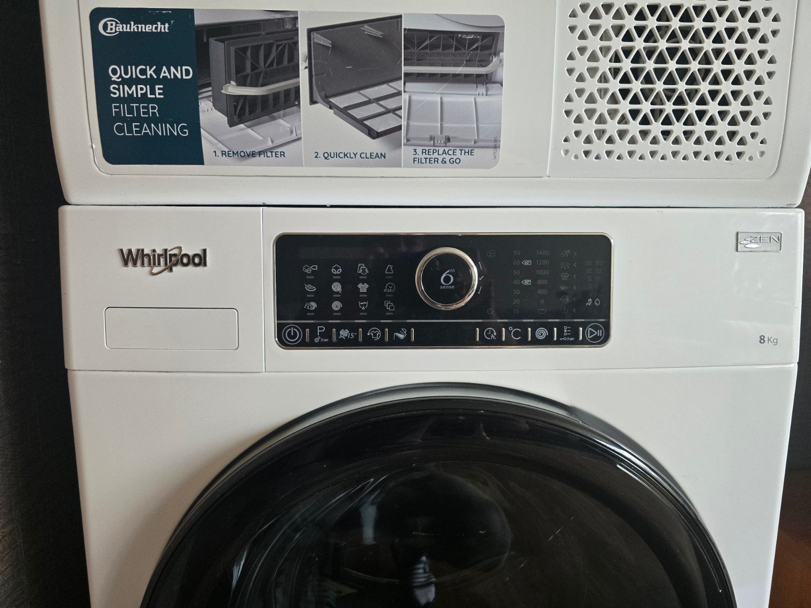 Nieuwe Wasmachine en Droger Set - Whirlpool & Bauknecht, Ophalen