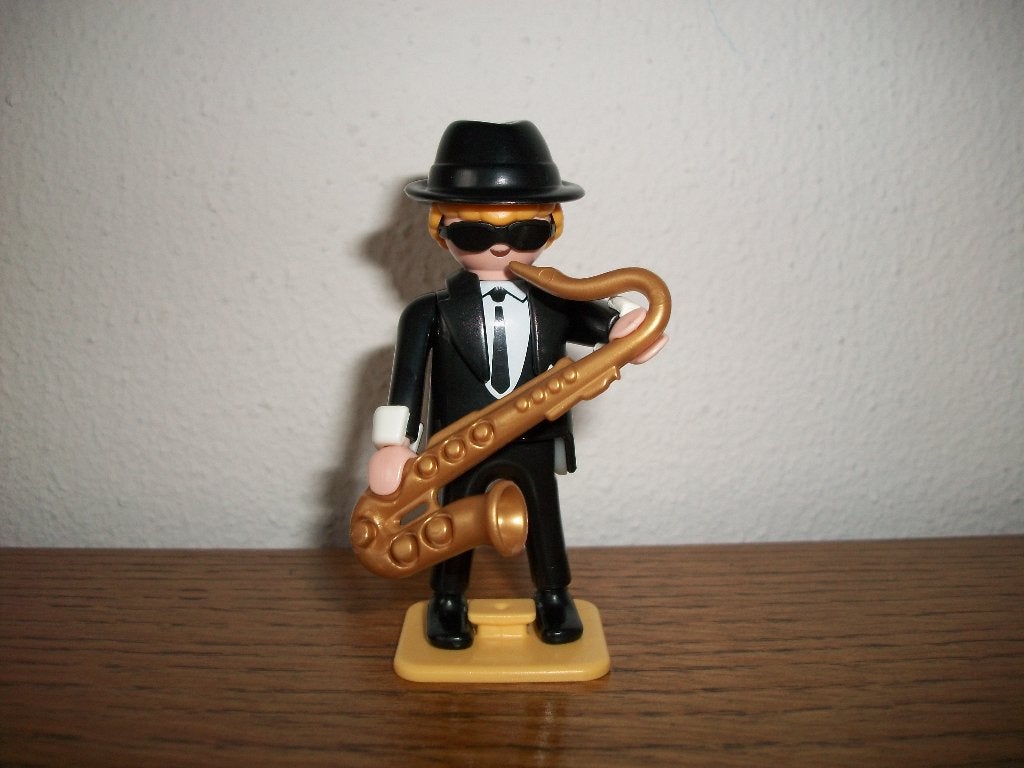 4508 Saxofonist / Blues Brothers, Ophalen of Verzenden, Nieuw, Complete set, Figuren