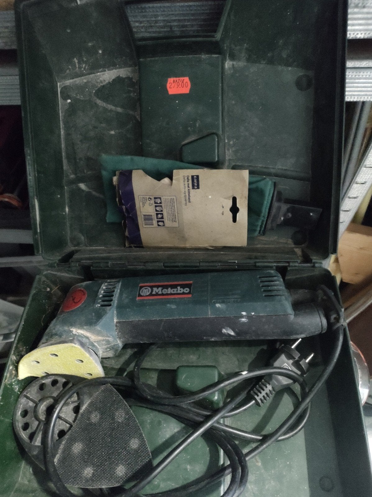 Metabo Schuurmachine - Gebruikt, Ophalen of Verzenden, Gebruikt, Vlakschuurmachine