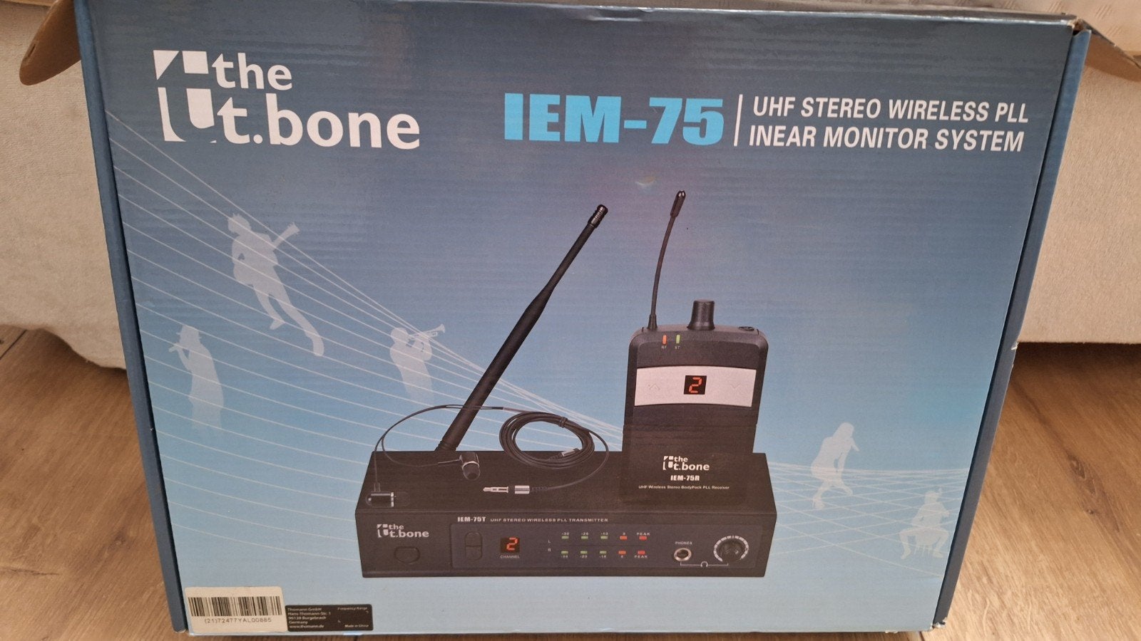 T.bone in ear Monitoring System met Devine oortjes EM-1000-G, Muziek en Instrumenten, Ophalen of Verzenden, Overige typen
