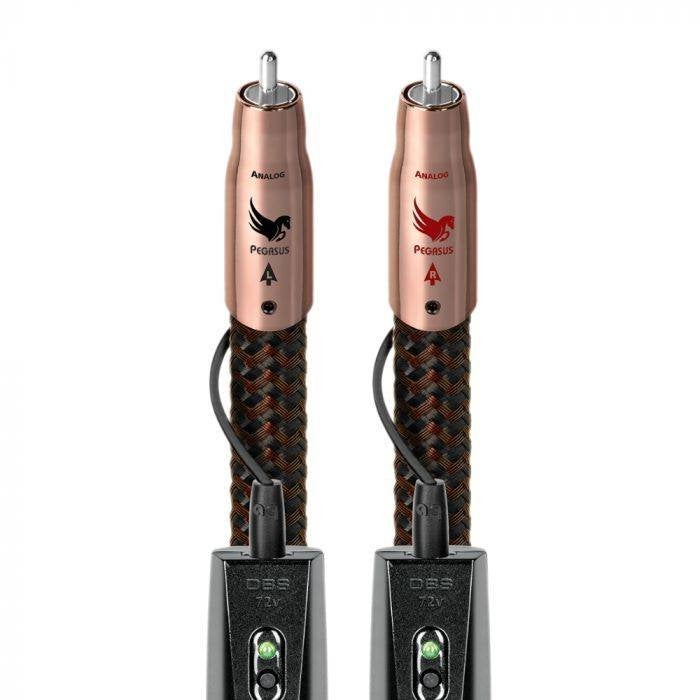 Audioquest Pegasus Interlink RCA (1 meter), Ophalen of Verzenden, Zo goed als nieuw, Minder dan 2 meter, Interlink-kabel