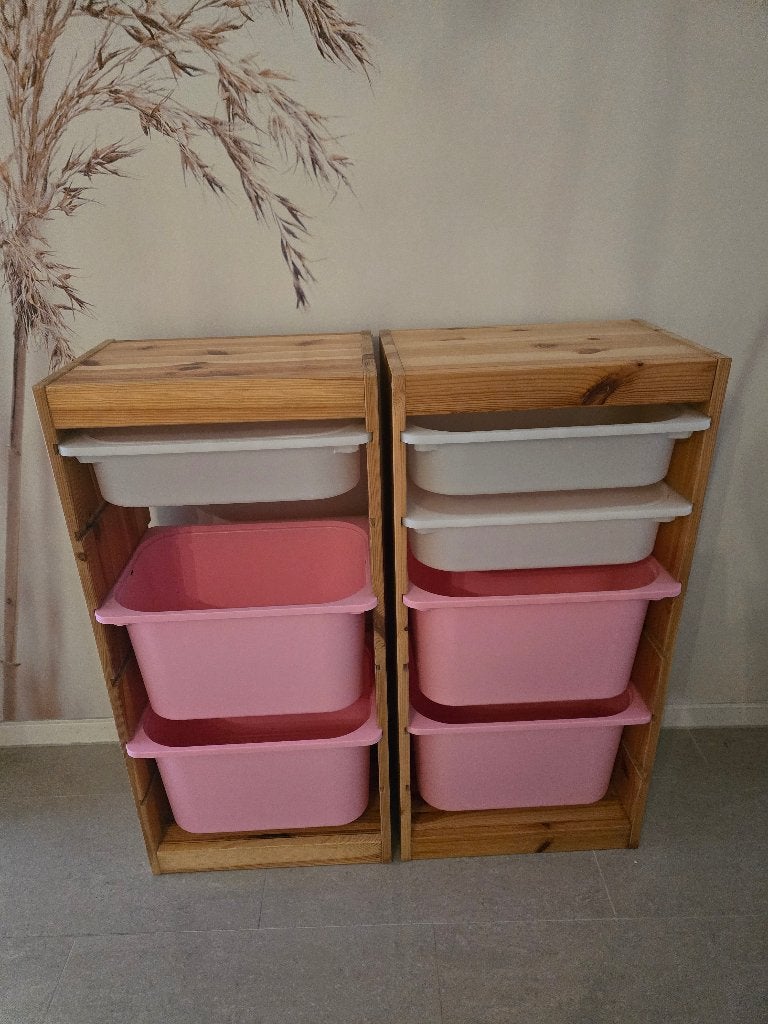 2x ikea trofast kasten, Ophalen, Gebruikt