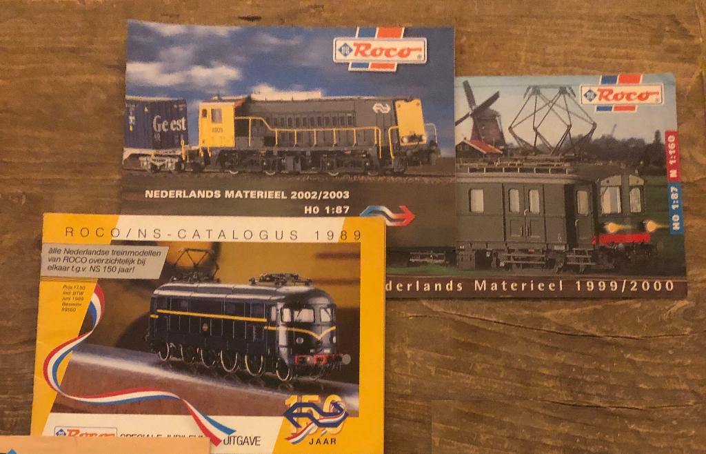 Catalogus: Roco NS 1989 | 1999 | 2002, Gelijkstroom, Verzenden, Boek, Tijdschrift of Catalogus, Roco