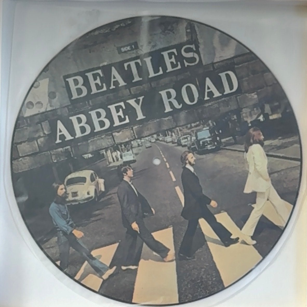 The Beatles - Abbey Road Picture Disc LP, Ophalen, LP, Rock, Zo goed als nieuw