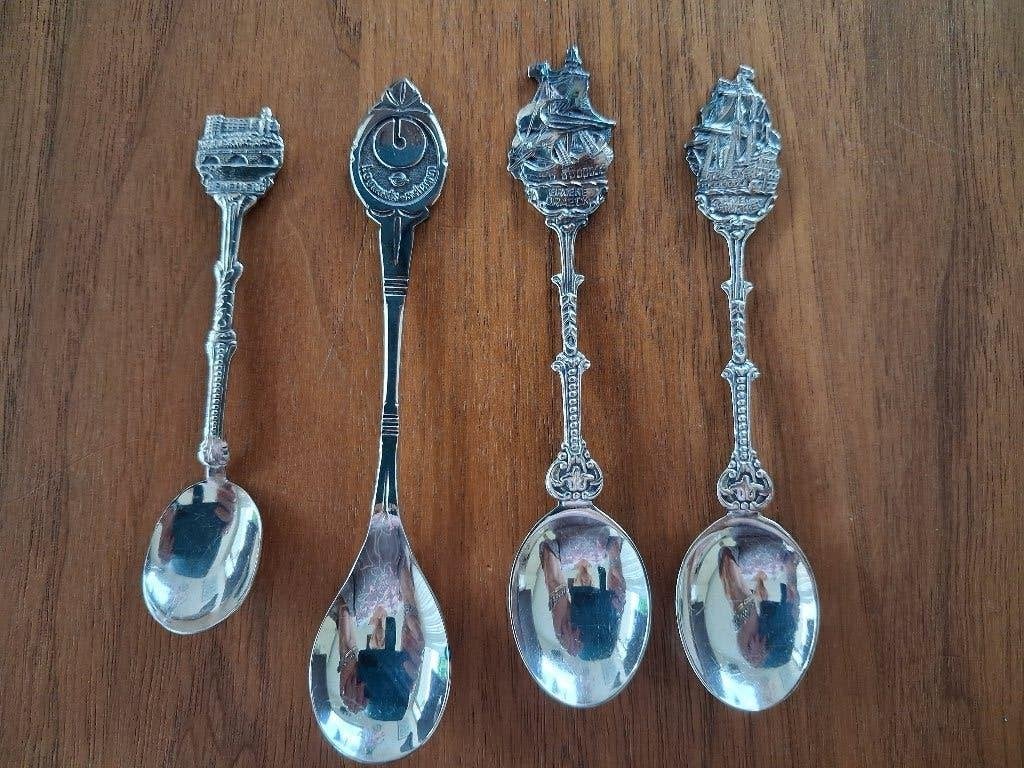 VERZILVERDE THEELEPELS, Antiek en Kunst, Antiek | Bestek, Ophalen of Verzenden