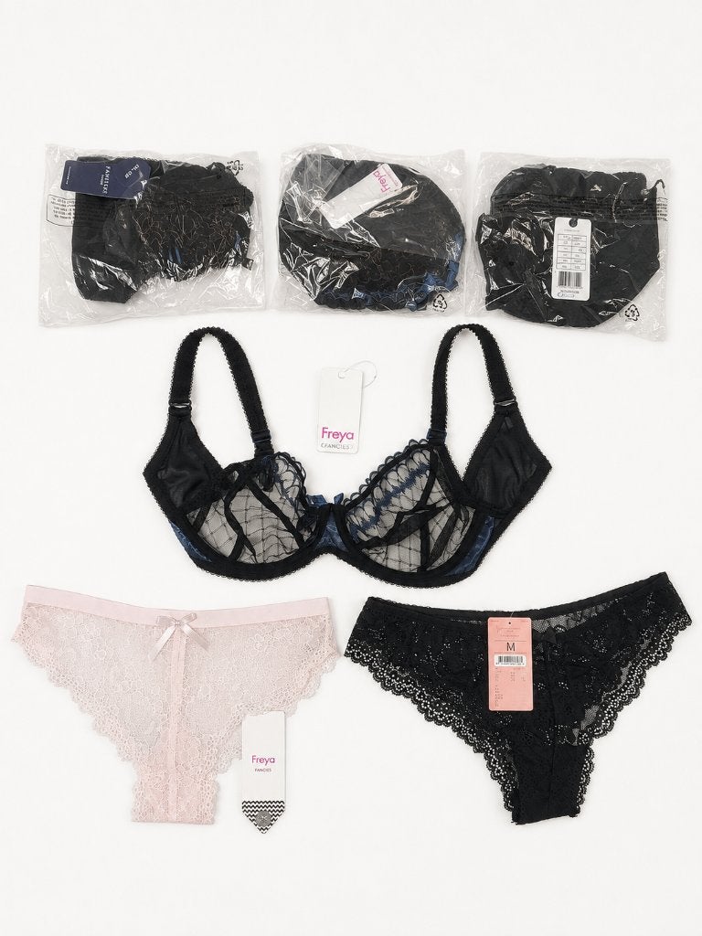Partij lingerie ondergoed slips Nieuw dames kleding handel, Ophalen of Verzenden, Zwart, Slip