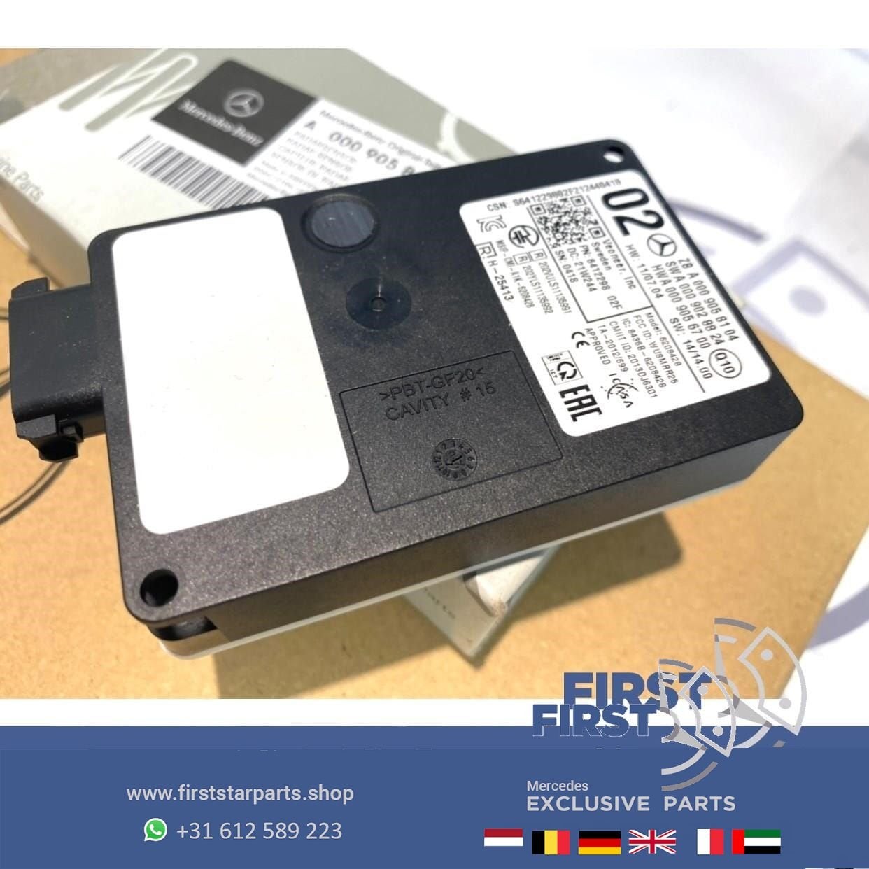 A0009058104 / A0009058702 RADAR SENSOR W205 W166 X166 RADARS, Auto-onderdelen, Gebruikt, -, Ophalen of Verzenden, -