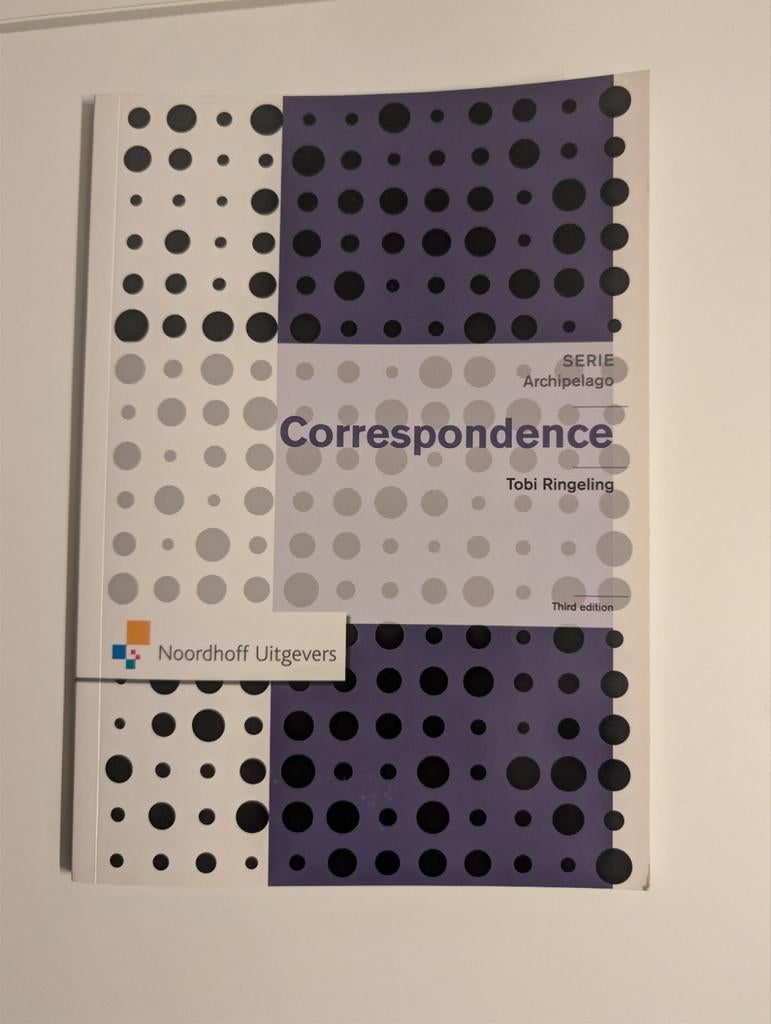 Maarten Schrevel - Correspondence, Ophalen of Verzenden, Zo goed als nieuw, Maarten Schrevel; Tobi Ringeling