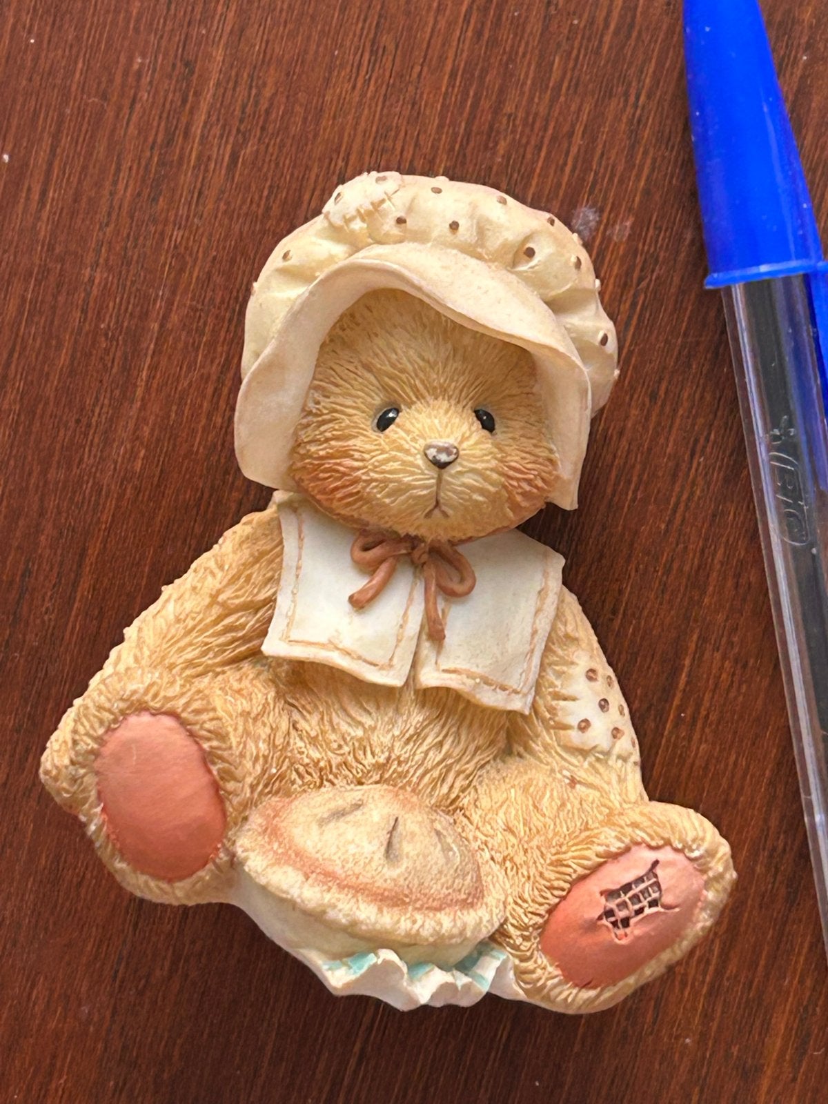 Cherished Teddies "Nicole" November 1993, Verzamelen, Beren en Cherished Teddies, Ophalen, Zo goed als nieuw, Beeldje, Cherished Teddies