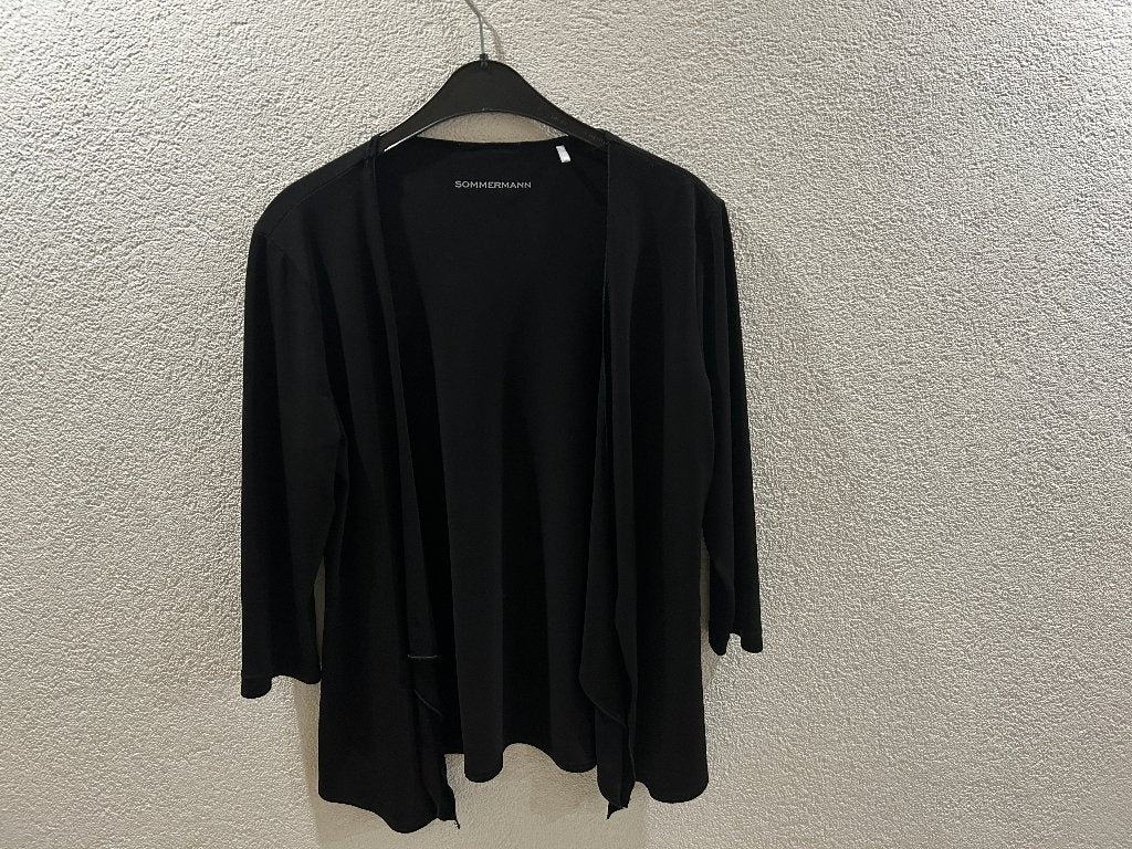 Sommermann vest zwart maat 40 z.g.a.n. 29072026, Sommermann, Zwart, Nieuw, Ophalen