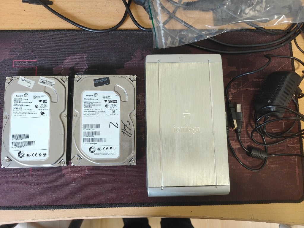 harde schijf intern en extern, Ophalen, Intern, Gebruikt, Seagate