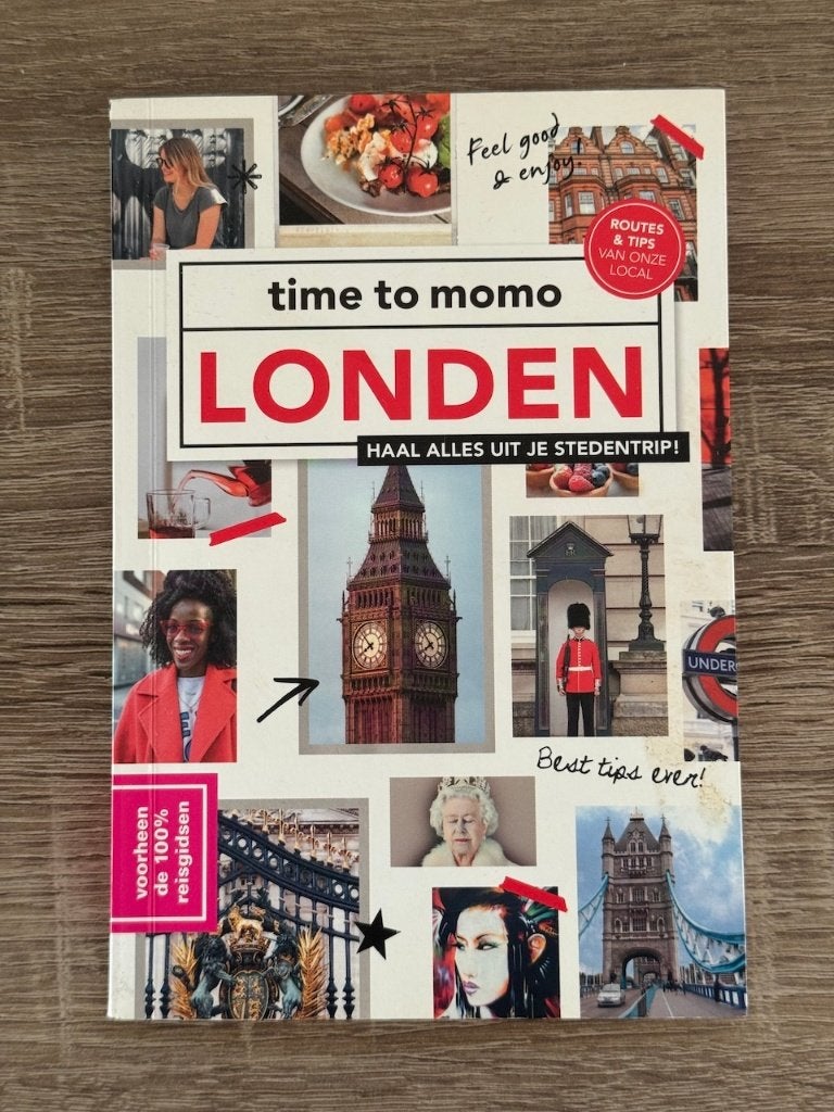 Reisgids 'Time to Momo' LONDEN, Overige merken, Time to Momo, Europa, Ophalen of Verzenden