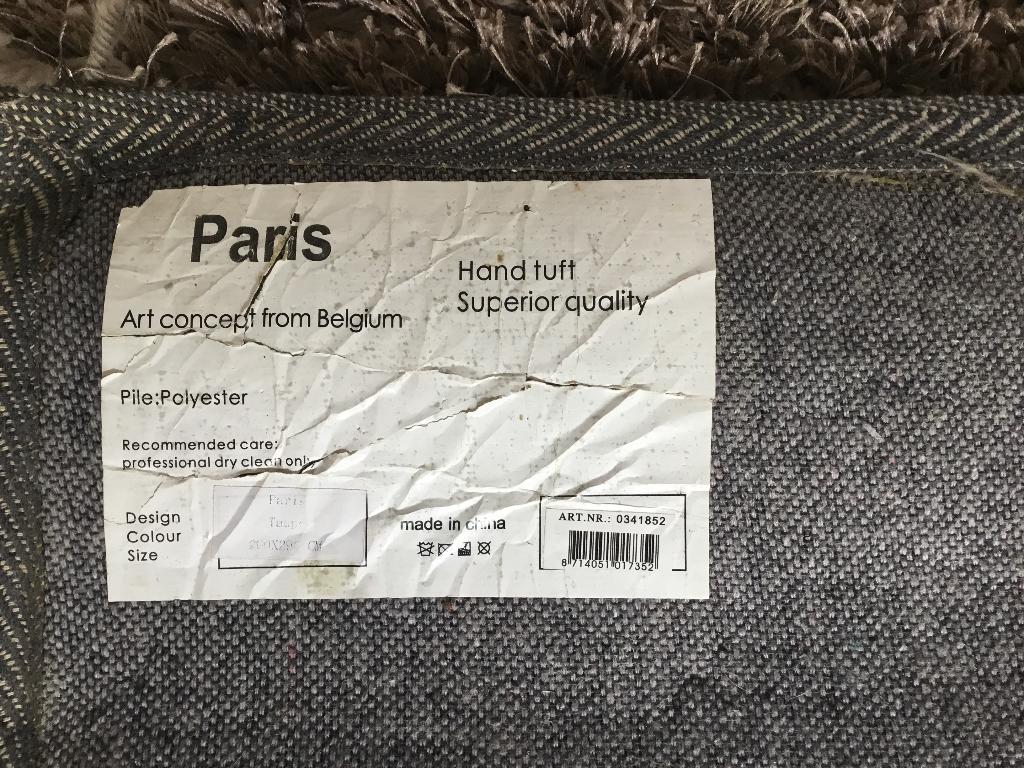 Carpet hoogpolig, Ophalen, Overige kleuren, 200 cm of meer, Zo goed als nieuw