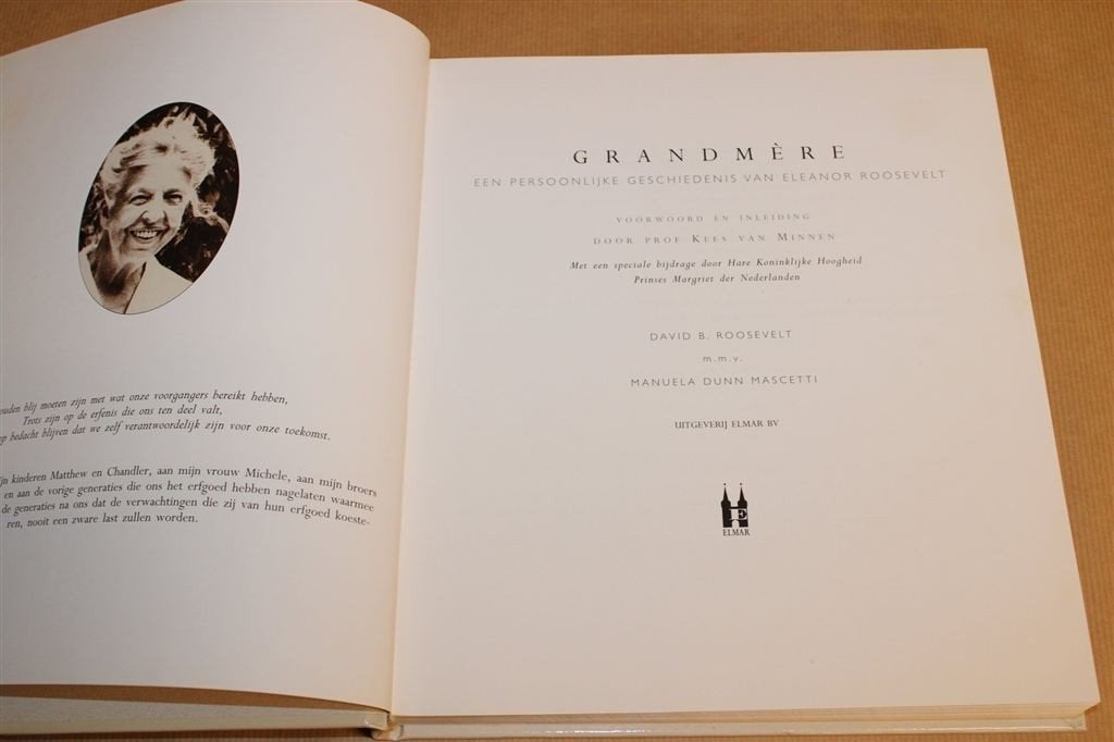 Grandmère — Persoonlijke Geschiedenis Eleanor Roosevelt, Ophalen of Verzenden, Gelezen, Europa