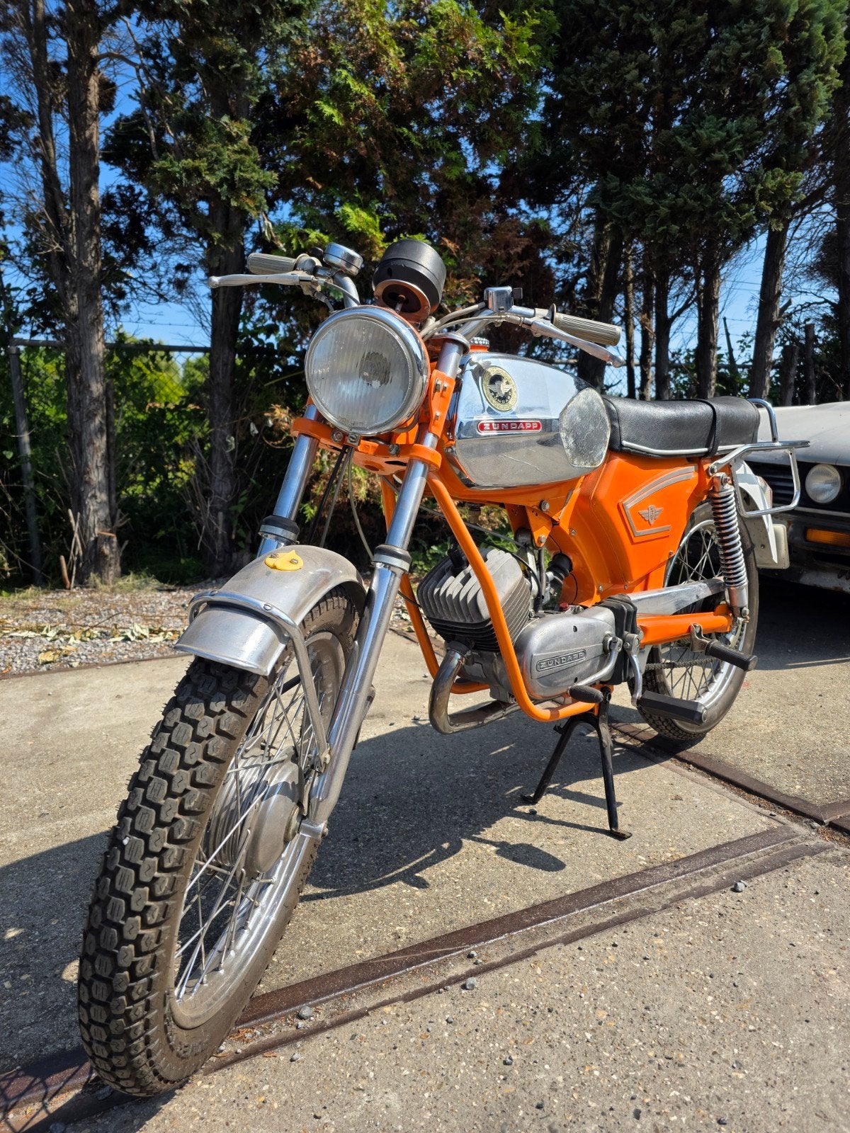 Klassieke Zündapp GTS 50 (Oranje), Ophalen, Gebruikt, GTS50