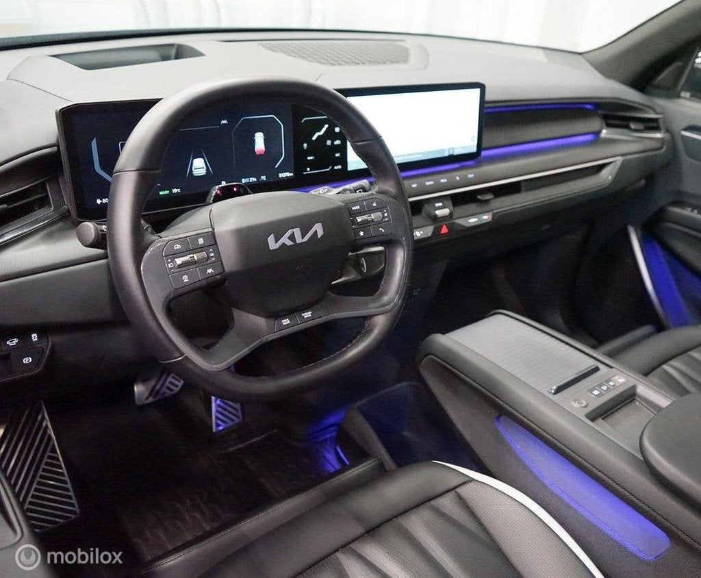 Kia EV9 GT-Line AWD 99.8 kWh 385pk 7p, pano, trekhaak, Auto's, Kia, Automaat, 7 stoelen, Leder, Vierwielaandrijving