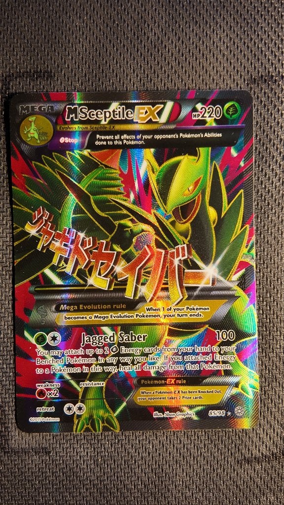 M Sceptile-EX 85 Ancient Origins | Pokemon kaart, Ophalen, Zo goed als nieuw, Losse kaart, Foil