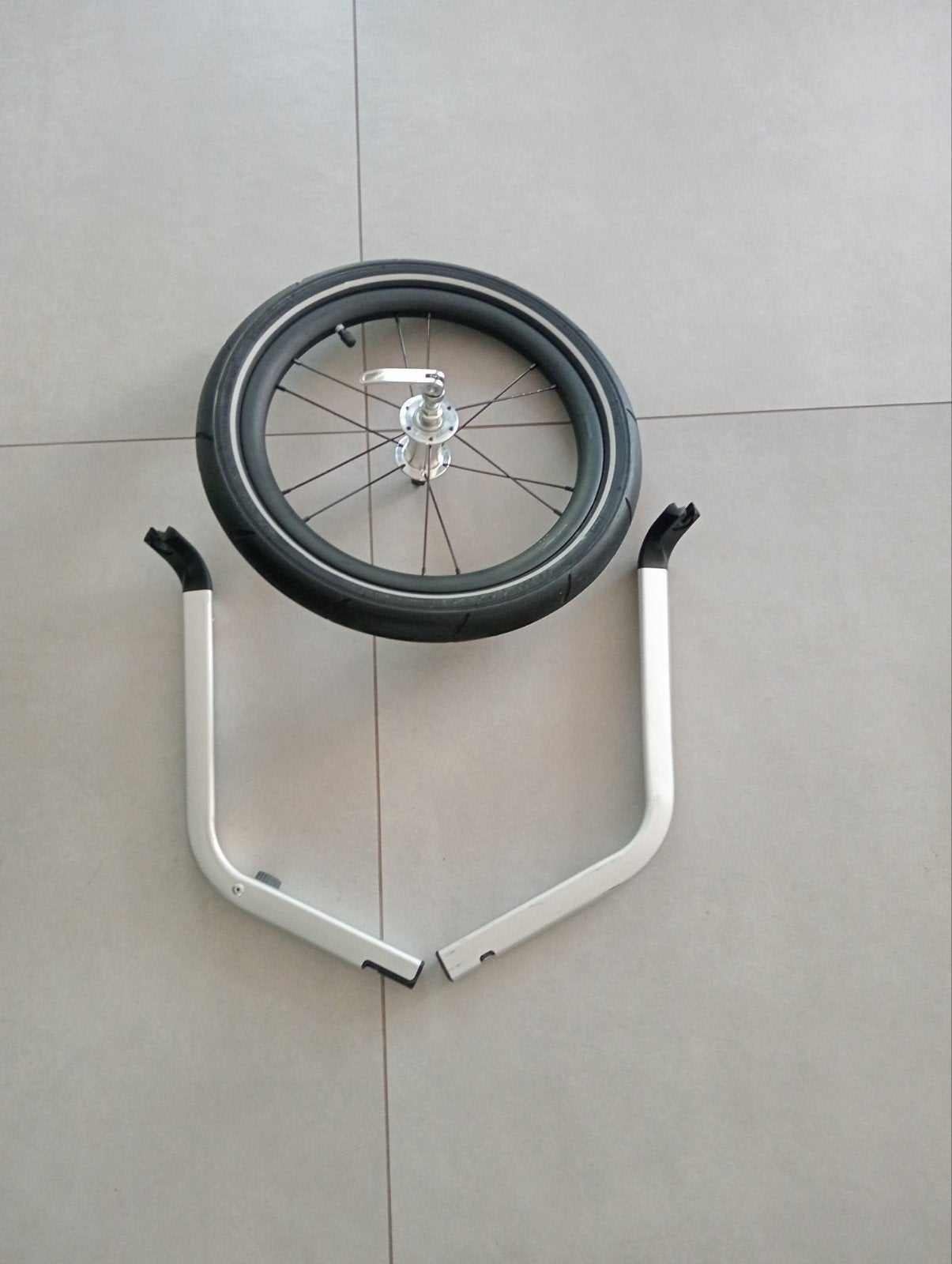 Thule Chariot Jogging Kit 2, Kinderen en Baby's, Buggy's, Ophalen of Verzenden, Zo goed als nieuw, Overige merken