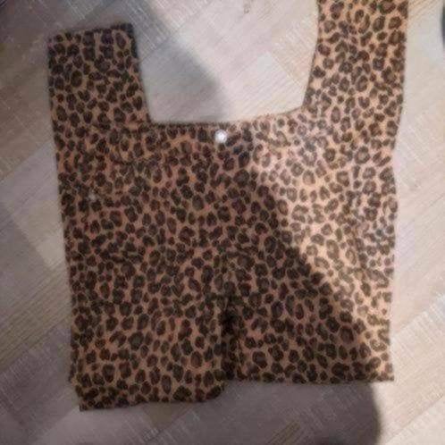 158 broek print tijger, Verzenden, Zo goed als nieuw, Meisje, Broek