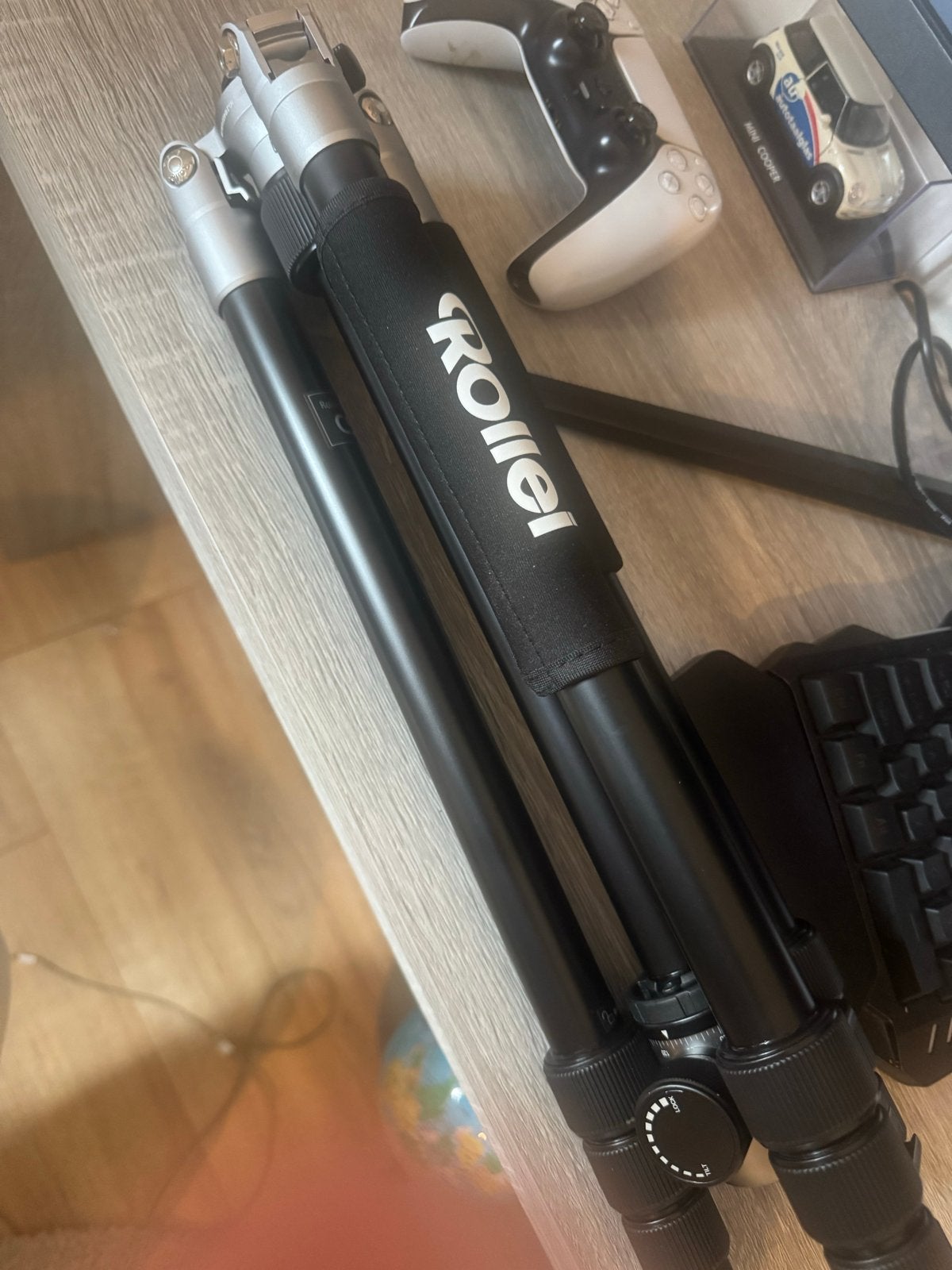 Rollei statief met draagtas, Zo goed als nieuw, 150 tot 175 cm, Rollei, Inclusief draagtas