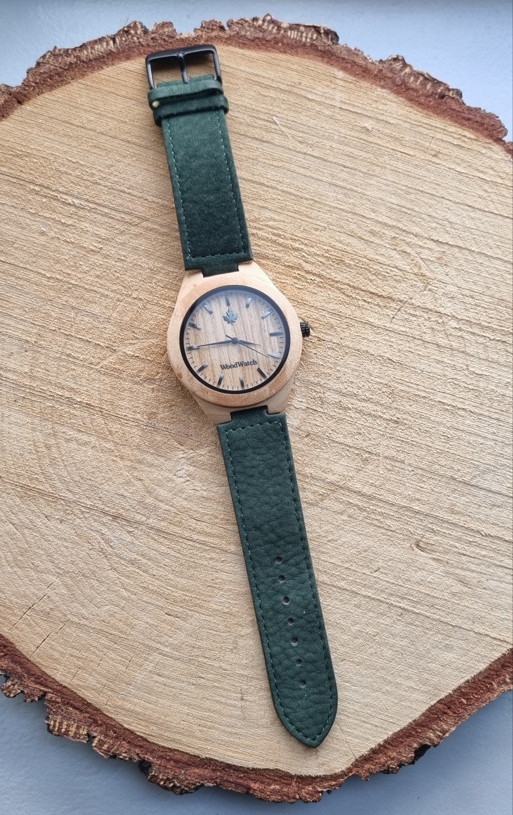 WoodWatch, Ophalen of Verzenden, Zo goed als nieuw, Staal, Overige merken