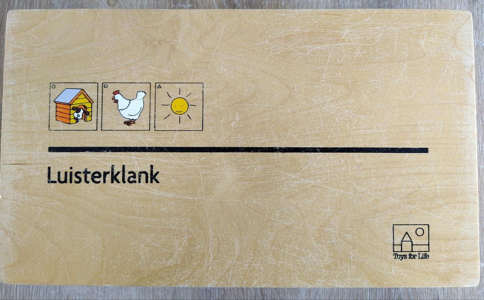 Luisterklank Educatief Spel - Auditieve Vaardigheden, Ophalen of Verzenden, Gebruikt, Taal en Lezen