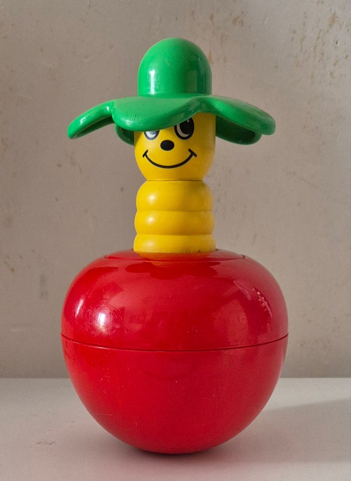 Vintage Lego muziek appel-worm / tuimelaar, Ophalen of Verzenden, Gebruikt, Lego Primo