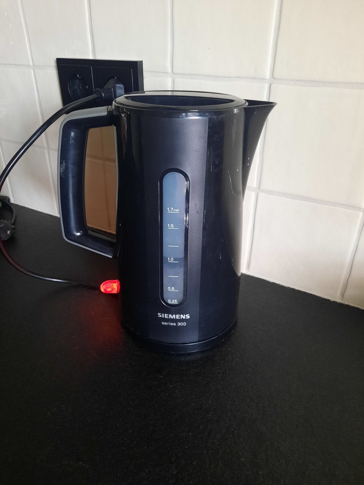 waterkoker, Witgoed en Apparatuur, Waterkokers, 1 tot 2 liter, Ophalen of Verzenden, Gebruikt