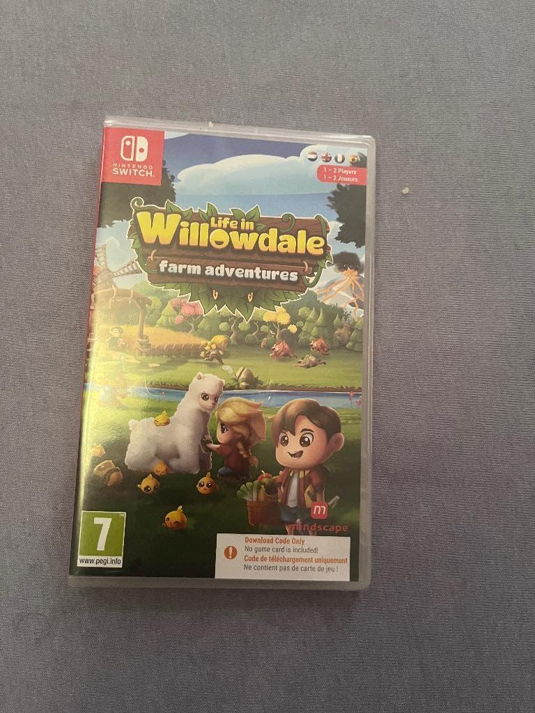 Nintendo switch spel - Life in Willowdale, 1 speler, Racen en Vliegen, Nieuw, Ophalen of Verzenden