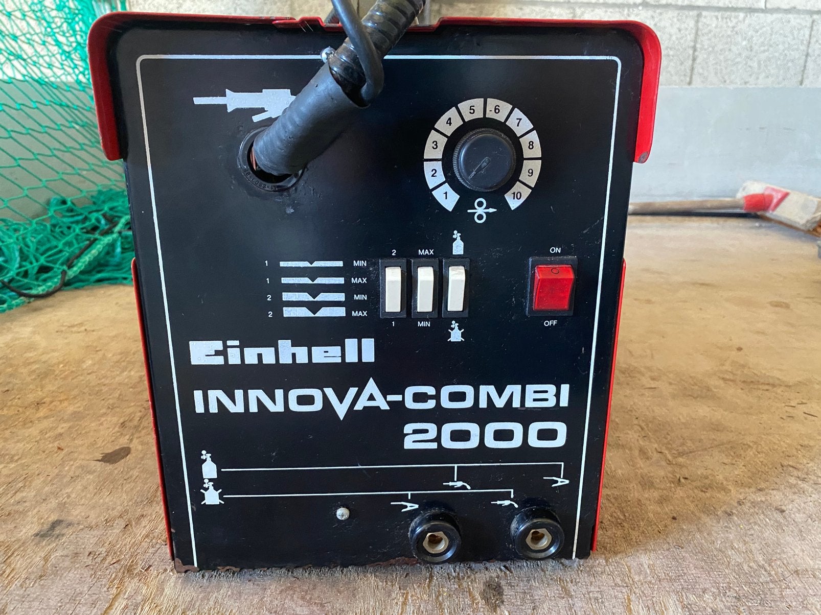 Einhell Innova-Combi 2000 MIG/MAG  lasapparaat., Doe-het-zelf en Verbouw, Gereedschap | Lasapparaten, Ophalen, Gebruikt, Overige typen