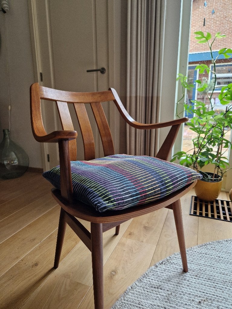 Fauteuille, Ophalen, Gebruikt, Minder dan 75 cm, Mid century fauteuil
