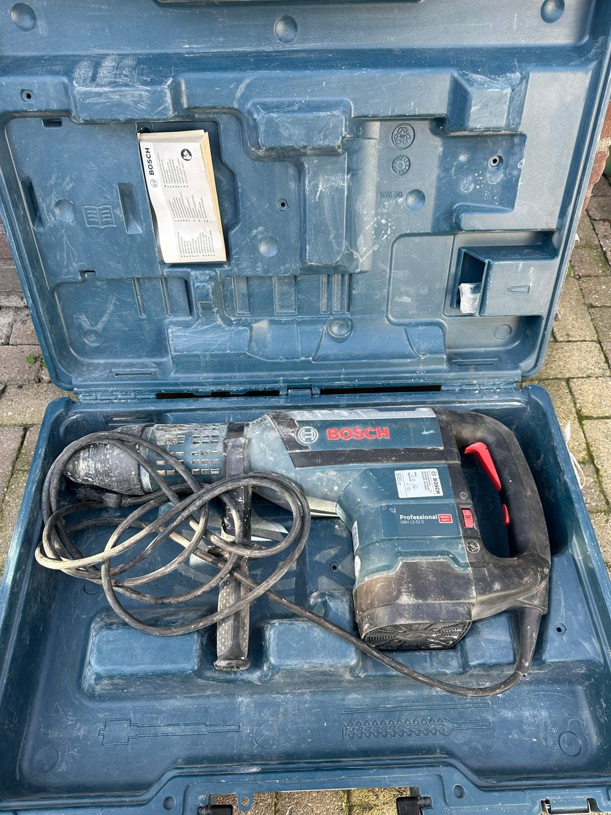 Bosch Professional Boorhamer GBH 12-52 D - Krachtig en Betro, Boor- en/of Breekhamer, Ophalen of Verzenden, Klopboormechanisme