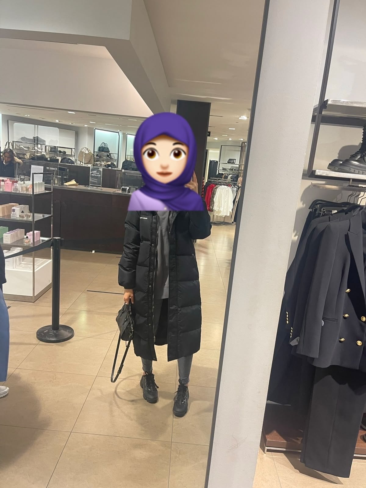 Daily Paper Epuff Puffer Jas Maat XS, Kleding | Dames, Ophalen, Zo goed als nieuw, Maat 34 (XS) of kleiner, Zwart