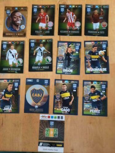 PANINI - VOETBAL KAARTJES - XL ADRENALYN - zie lijst, Ophalen of Verzenden, Zo goed als nieuw, Buitenlandse clubs, Poster, Plaatje of Sticker