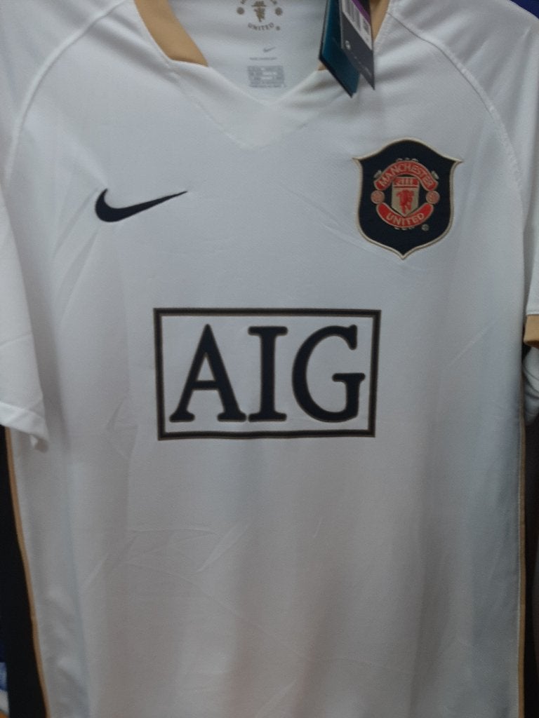 Manchester united retro versie.nieuw, Sport en Fitness, Voetbal, Maat L, Verzenden, Nieuw, Shirt