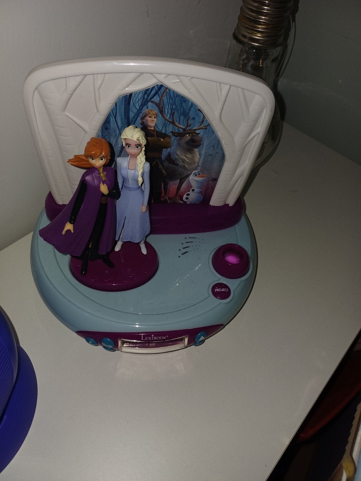 Frozen Wekkerradio met Lichtprojectie - Zo goed als nieuw, Ophalen of Verzenden