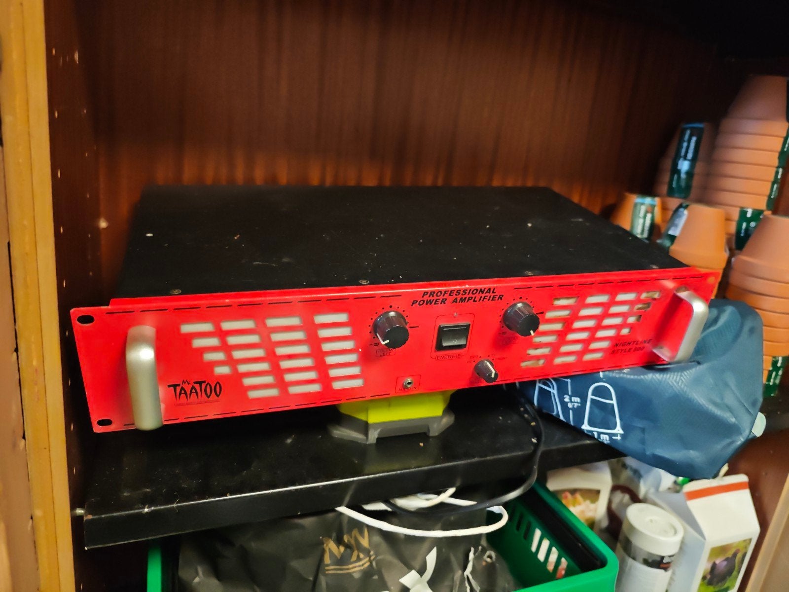 Taatoo Professionele Eindversterker, Overige merken, Gebruikt, Ophalen of Verzenden, 120 watt of meer