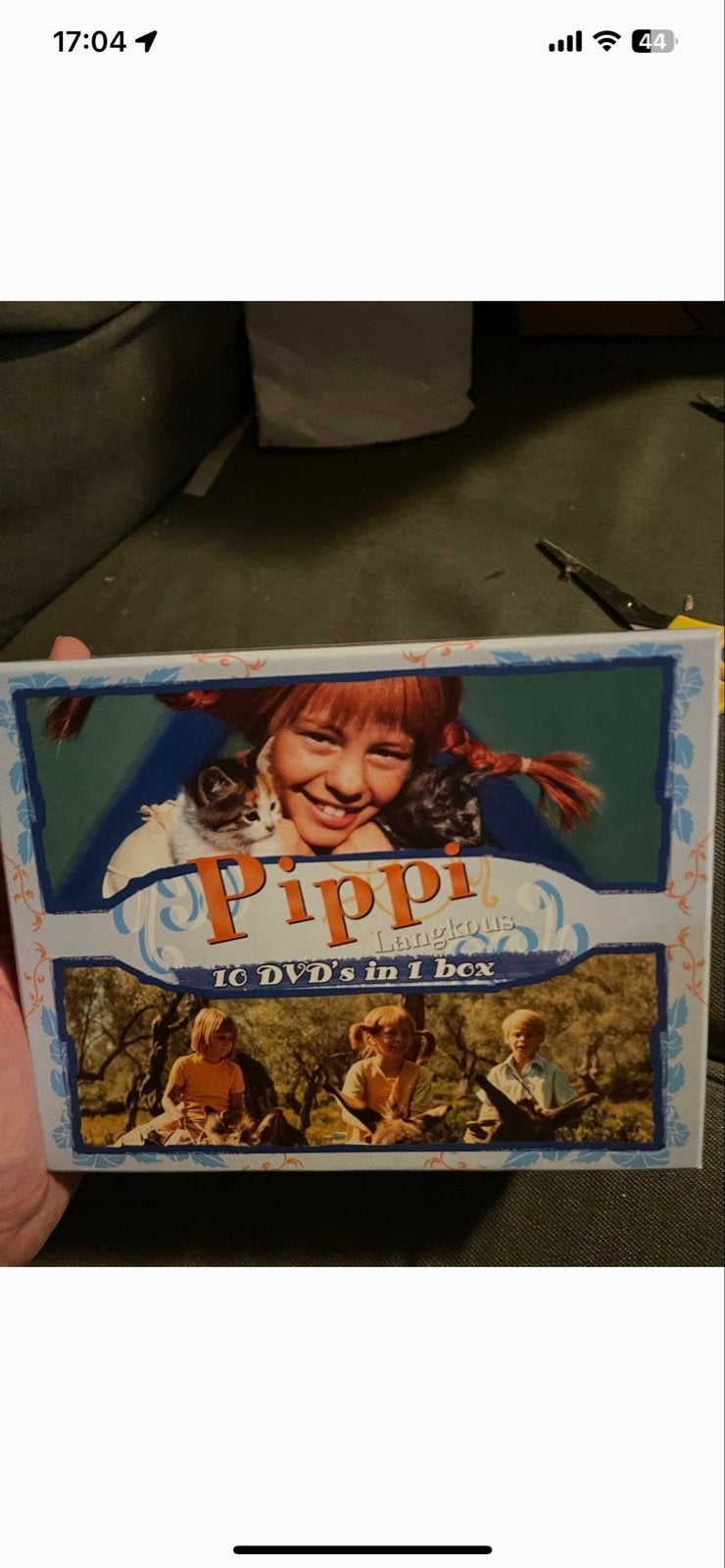 Pippi Langkous - 10 DVD's in 1 box - Complete collectie, Cd's en Dvd's, Verzamelbox, Alle leeftijden, Zo goed als nieuw, Familie