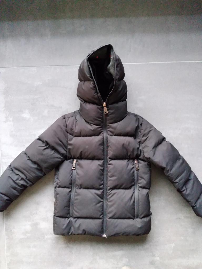 AB Lifestyle Jongens Dubbel Gewatteerde Winterjas Maat 140, Ophalen, Zo goed als nieuw, AB Lifestyle, Jongen