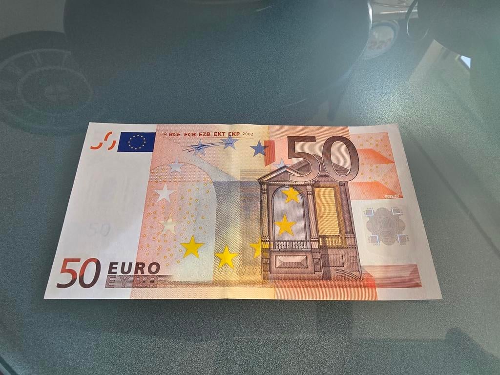 50 euro biljet uit 2002 Nederland unc Duisenberg, Ophalen, Overige landen, 50 euro, Los biljet