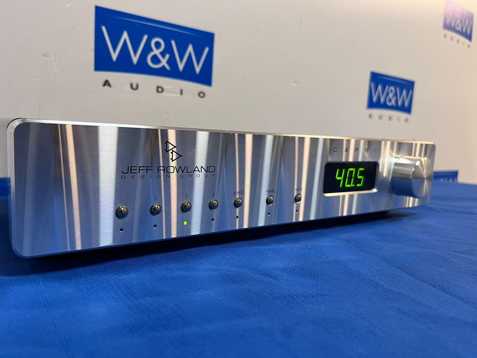 Jeff Rowland Capri S voorversterker met MM/MC phono-module