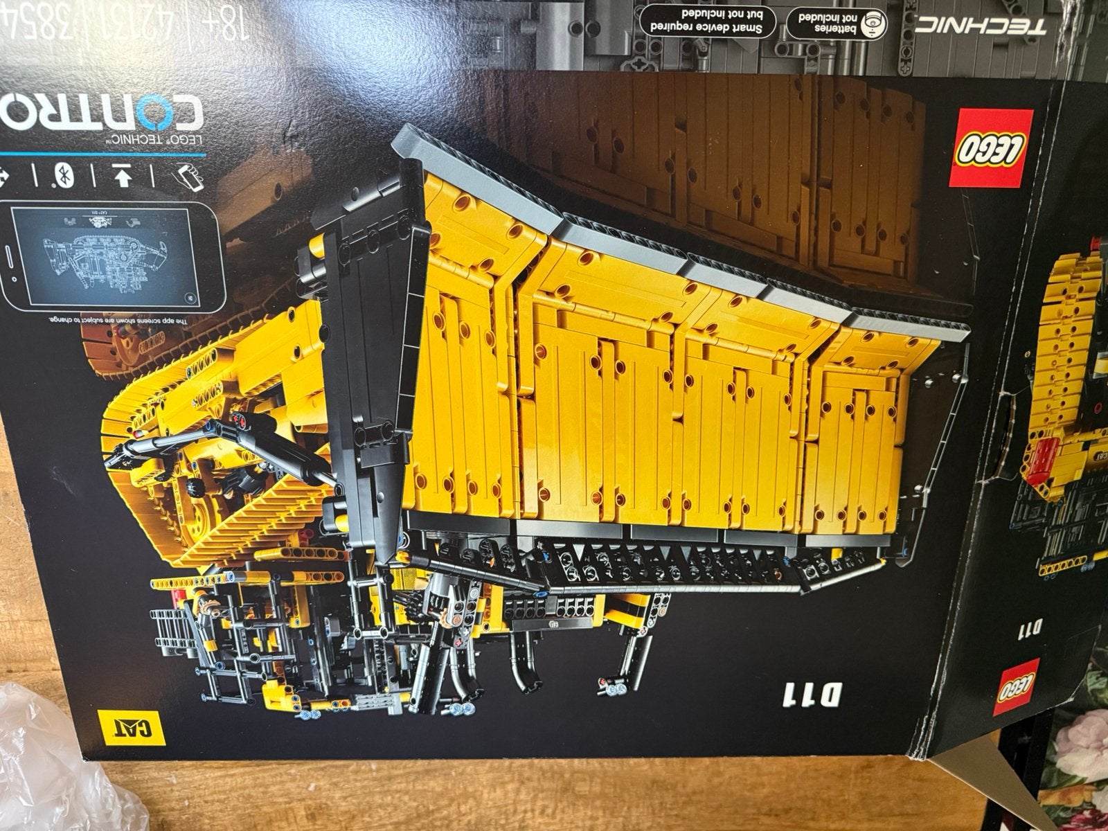 Lego technic bulldozer d11, Ophalen, Zo goed als nieuw