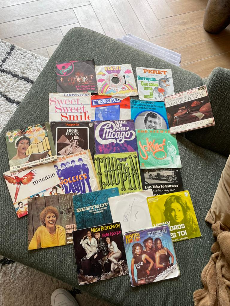 Partij singles, Gebruikt, 7 inch, Single, Ophalen of Verzenden
