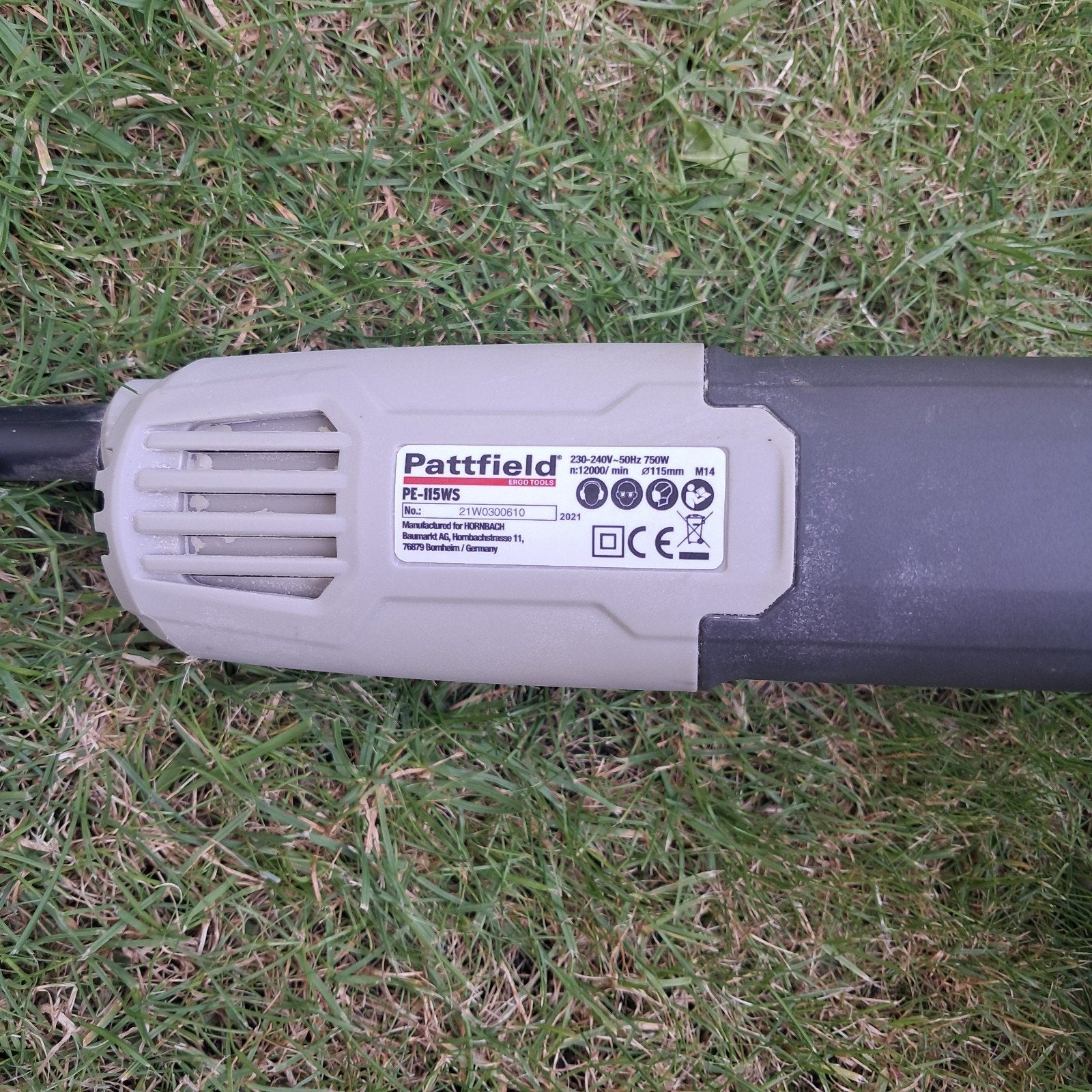 Pattfield PE-BSWS Haakse Slijpmachine 750W, Ophalen, Zo goed als nieuw