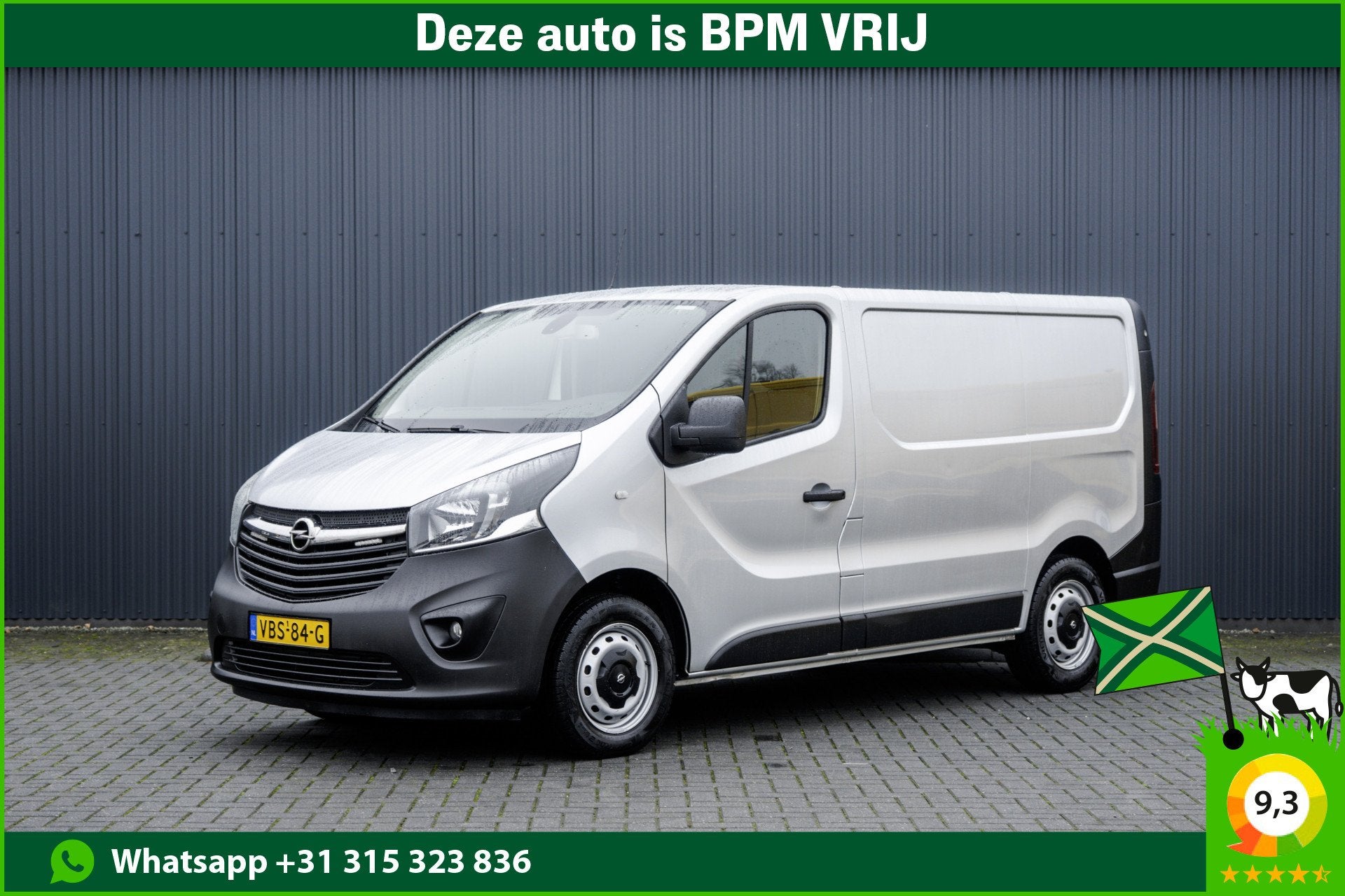 Opel Vivaro 1.6 CDTI L1H1 | Euro 6 | Edition EcoFlex | LED |, Auto's, Voorwielaandrijving, Stof, Gebruikt, 4 cilinders