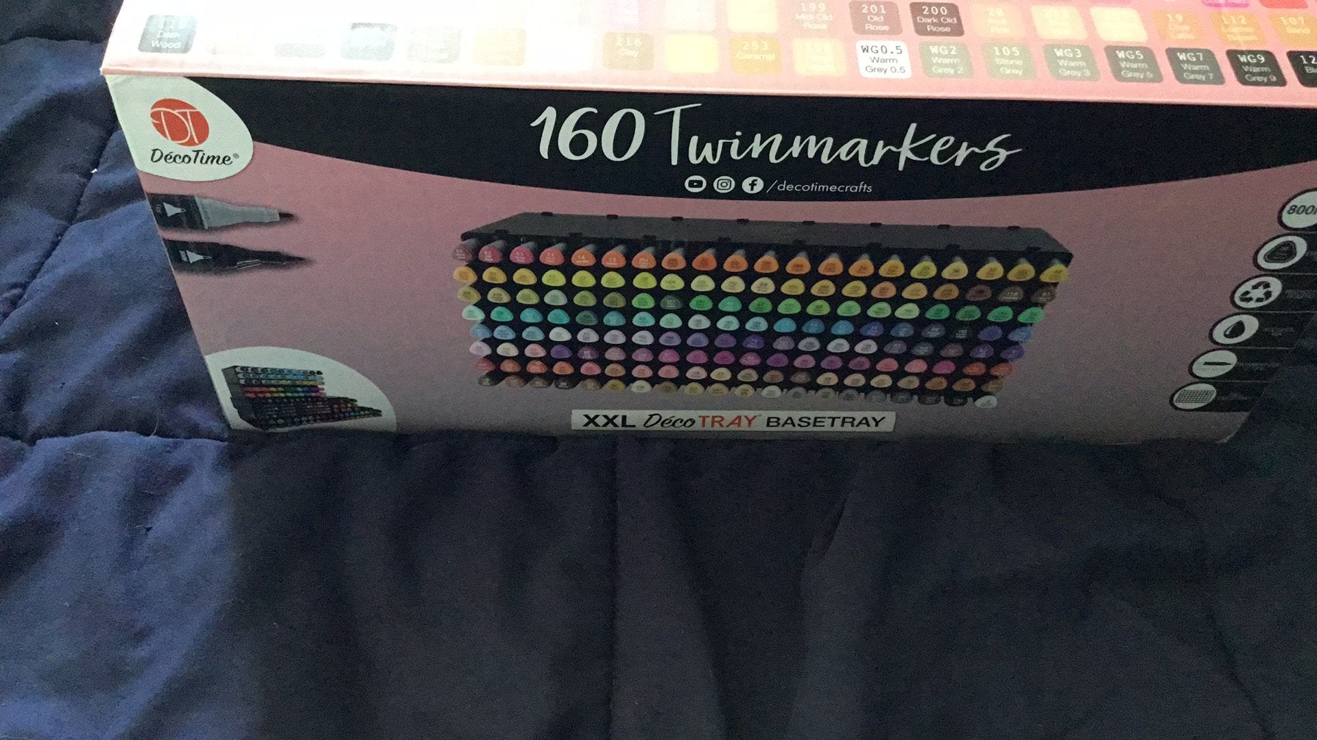 Twinmarkers decotime stiften, Hobby en Vrije tijd, Tekenen, Ophalen of Verzenden, Zo goed als nieuw, Potlood of Stift