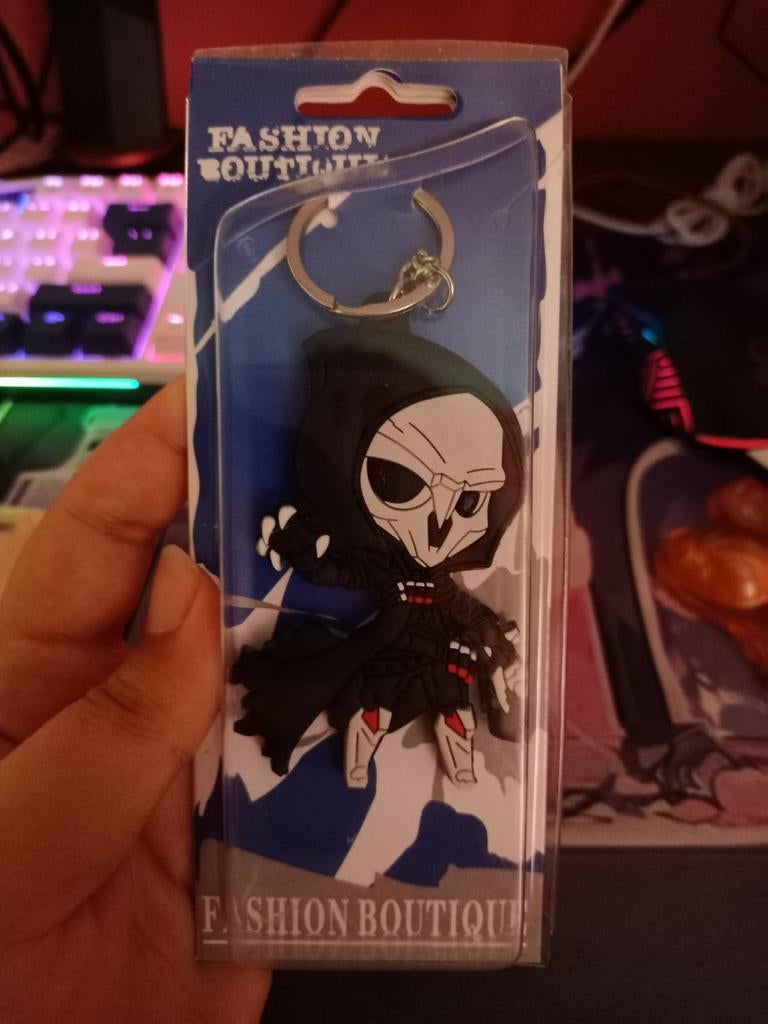 Overwatch Reaper PVC Double Sided 3D Keyring, Ophalen, Nieuw