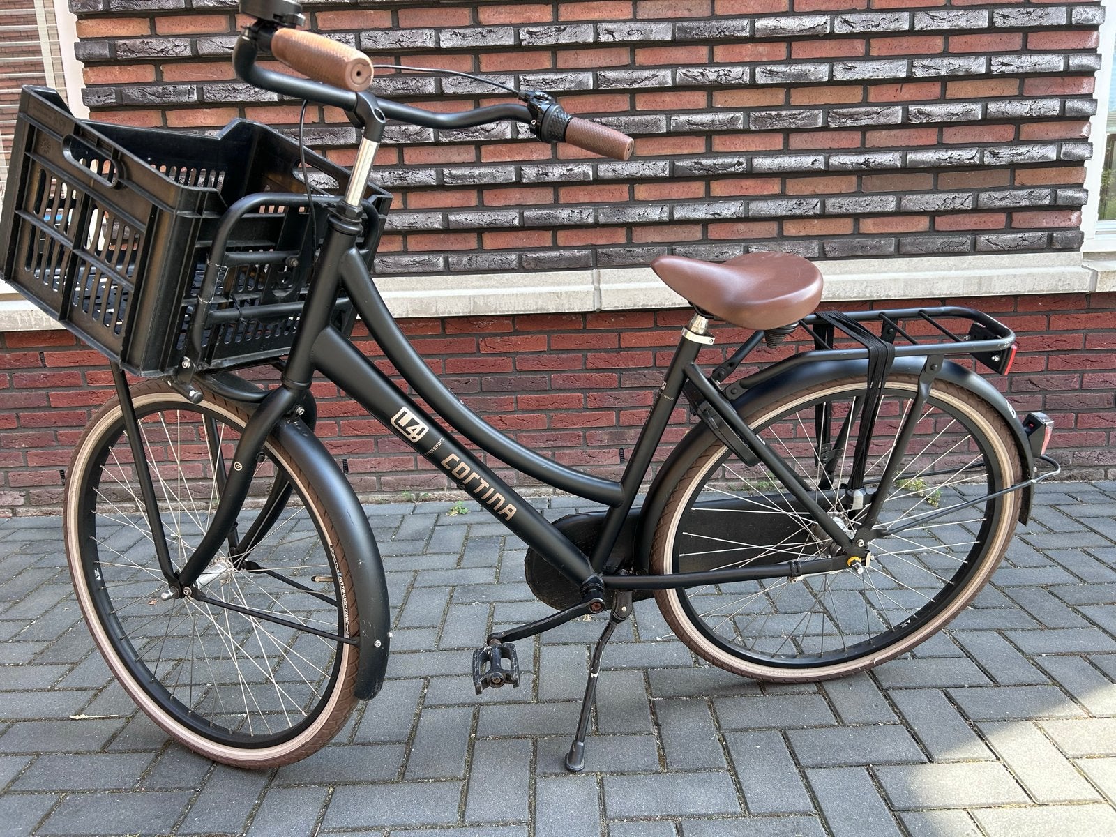 Cortina U4 Transportfiets - Meisjes - 26 inch, Terugtraprem, 53 tot 56 cm, Zo goed als nieuw, Ophalen