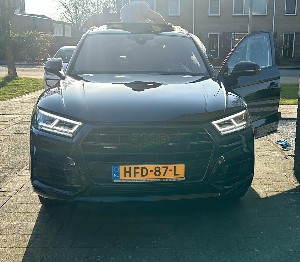 Audi Q5 50 Tfsi e Quattro 299pk S Tronic 2020 Zwart, 1750 kg, Zwart, Alcantara, Zwart
